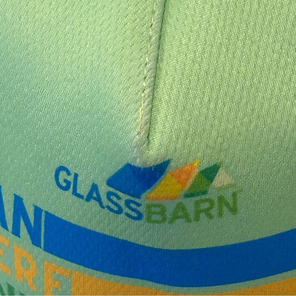 GLASSBARN Bean There Done That Adjustable SnapBack OSFM Trucker Hat IN Soybean - Picture 8 of 10